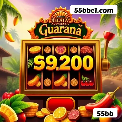 Chuva de bônus 55bb nos caça-níqueis